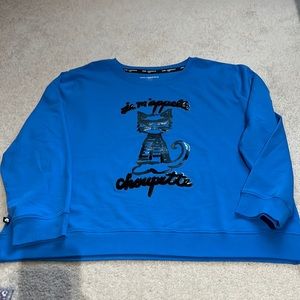 Karl Lagerfeld women’s XL lightweight crewneck